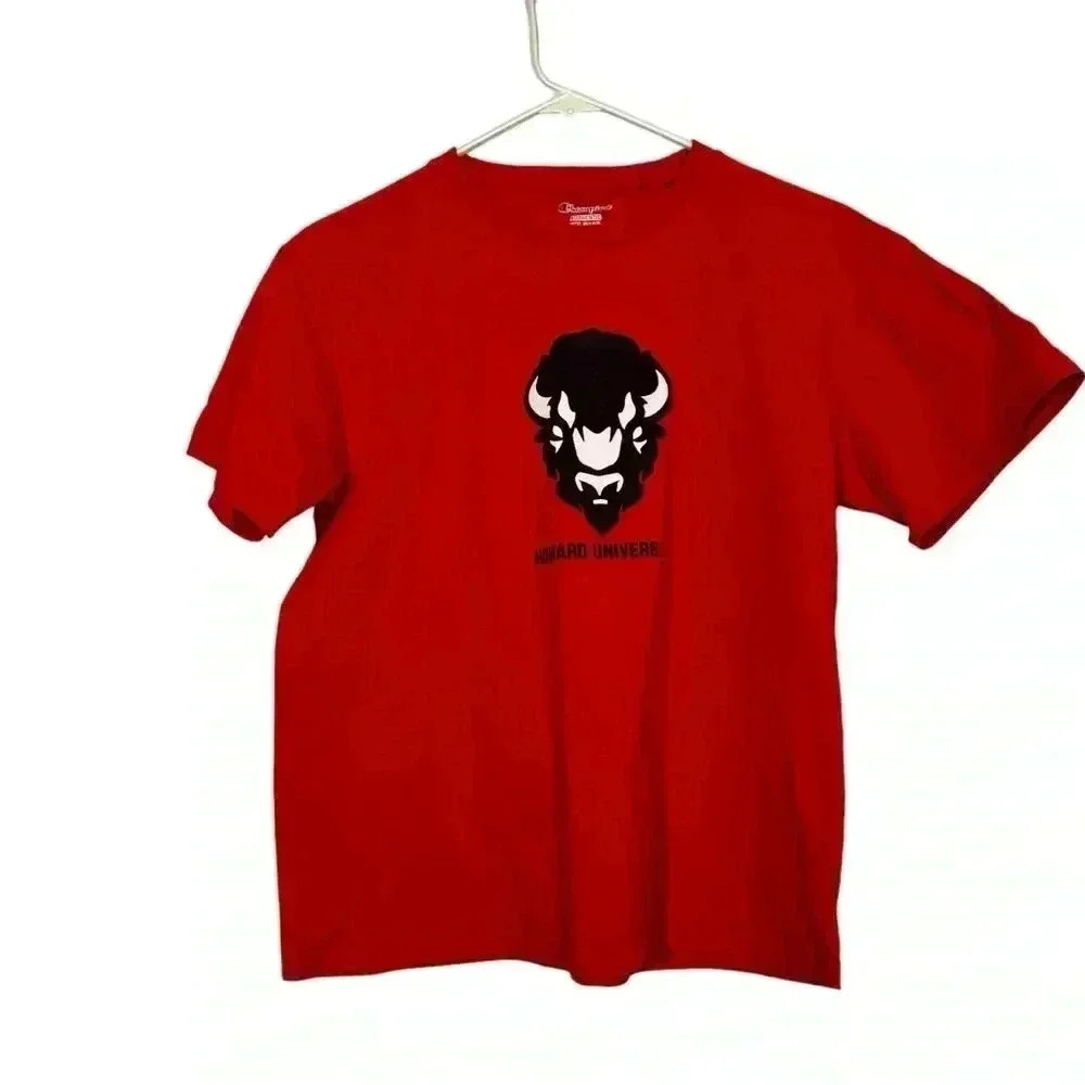 Champion Harvard University Logo T Shirt Youth XL 14-16 Red Short Sleeve Tee